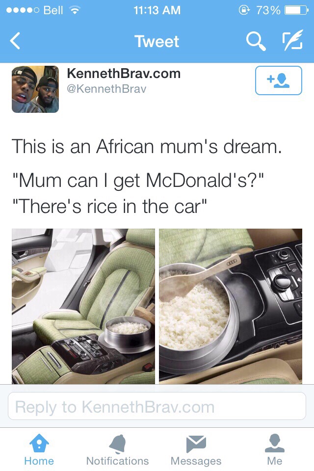 Every mum's dream