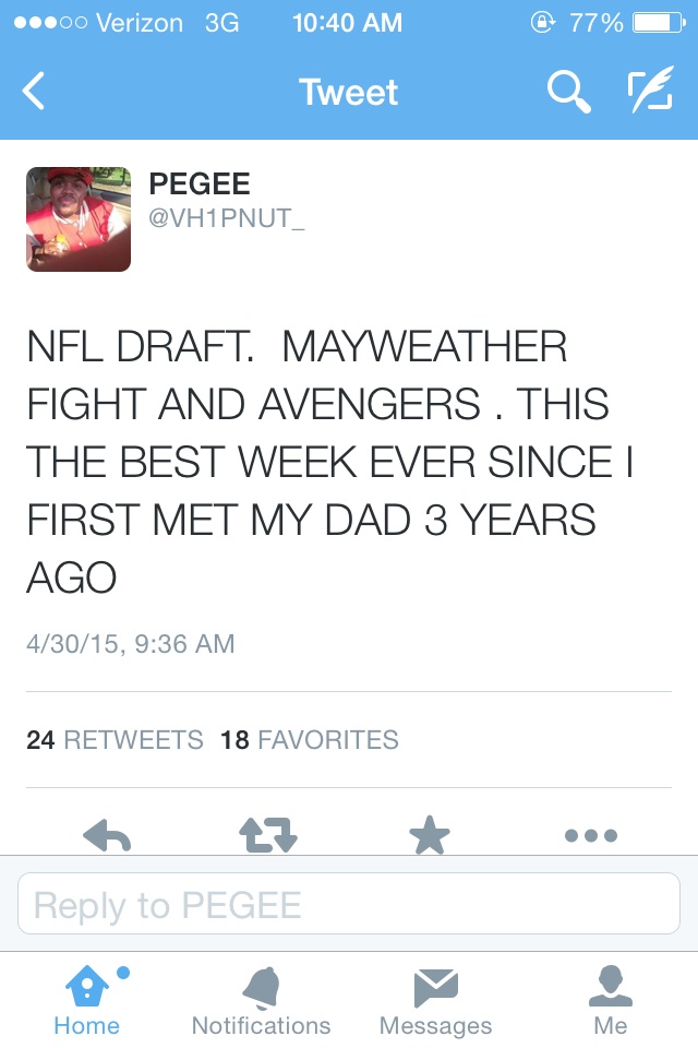 This week>meeting your dad