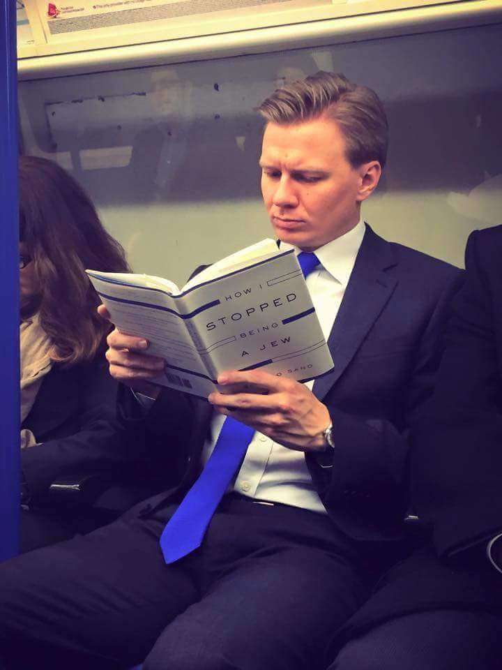 Causal read on the tube today...