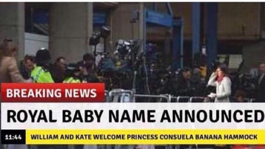 Royal baby's name is announced