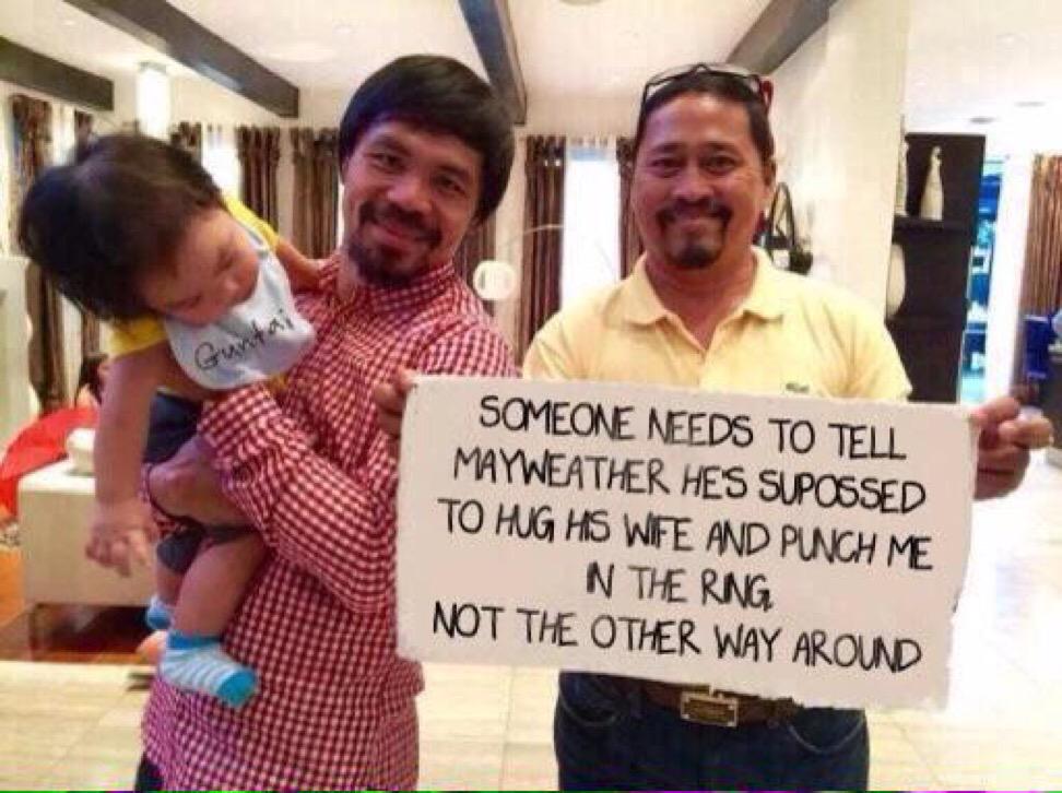 Pacquiao is straight RUTHLESS.