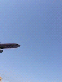 Amateur video captures a pilot trying to recover a plane after failed take-off