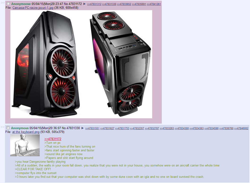 Anon gets a gaming case