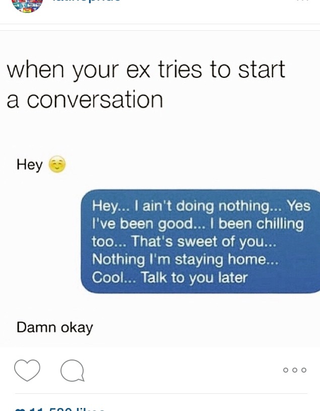 Damn okay..