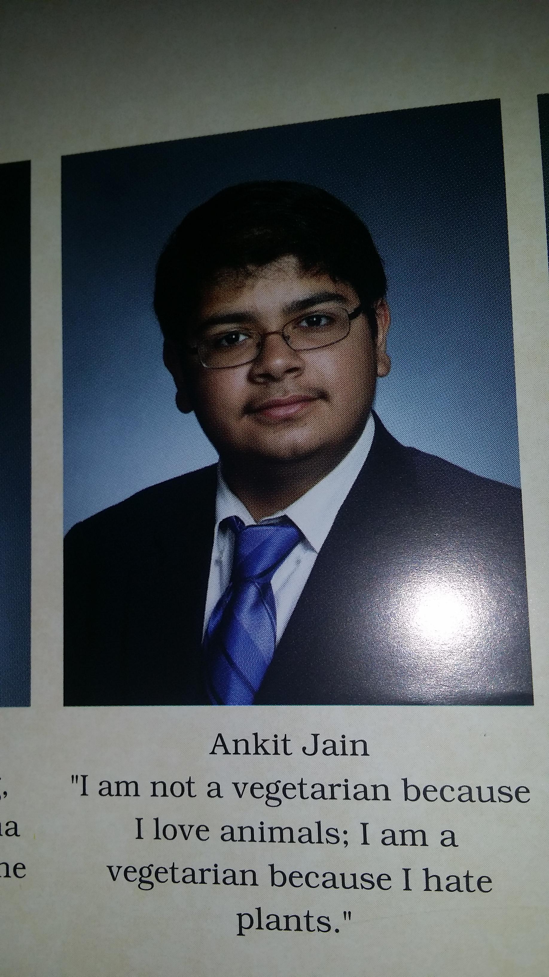 Best Yearbook Caption, hard as hell