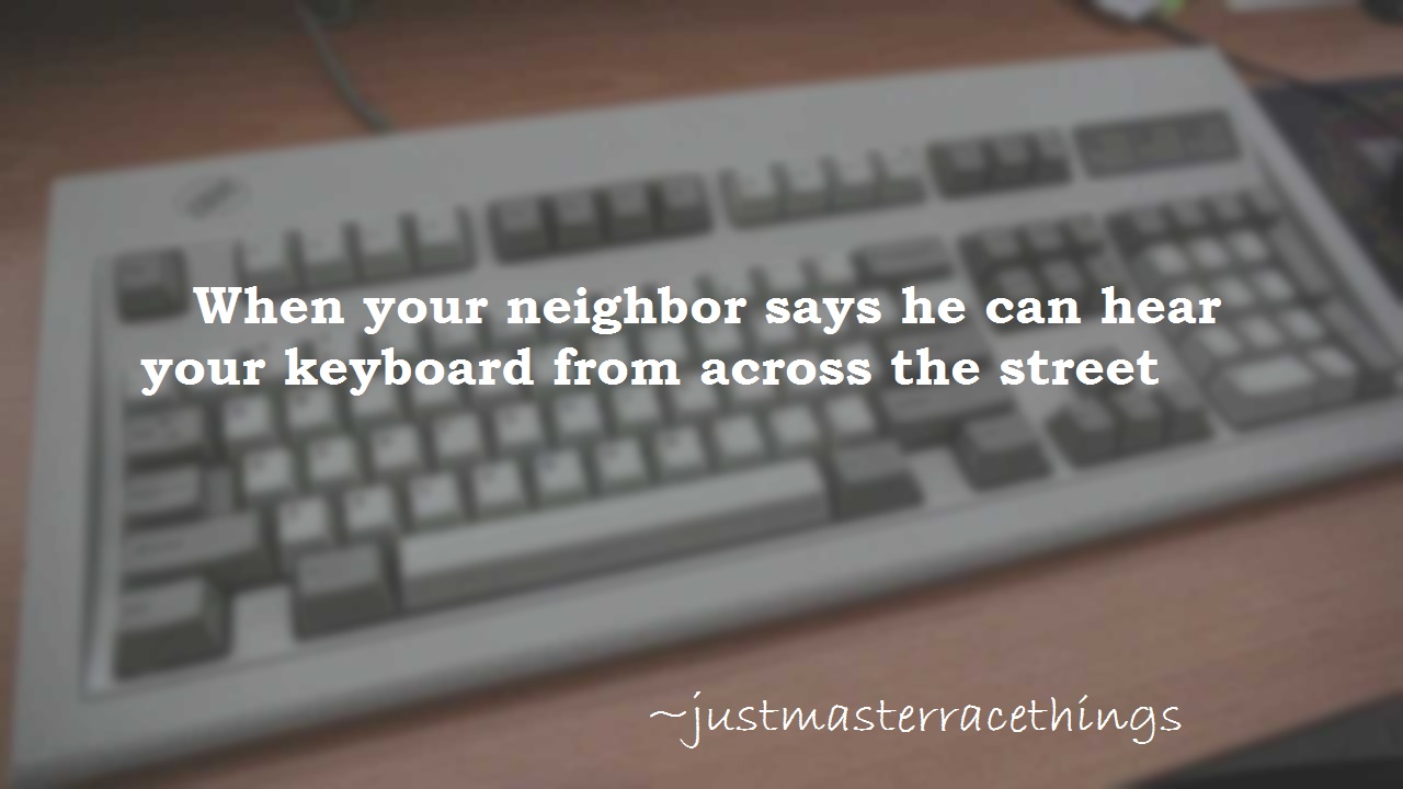Just Masterrace Things
