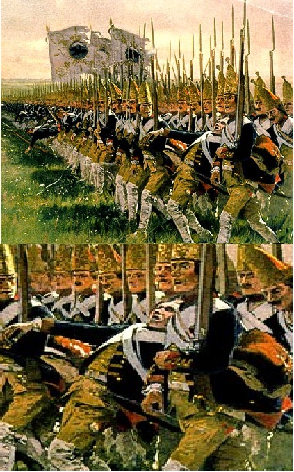 When you need to attack the Austrians, but the military march is just too good
