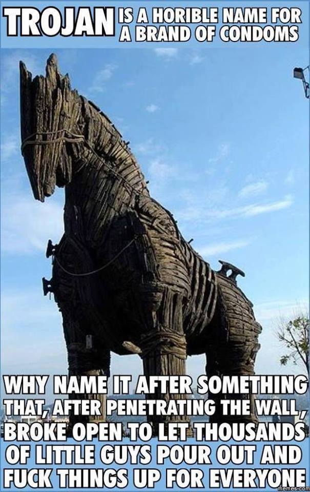 Trojan Condoms?