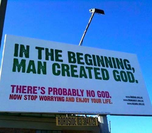 Billboard in NZ.