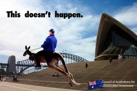Stereotypes of australians still funny