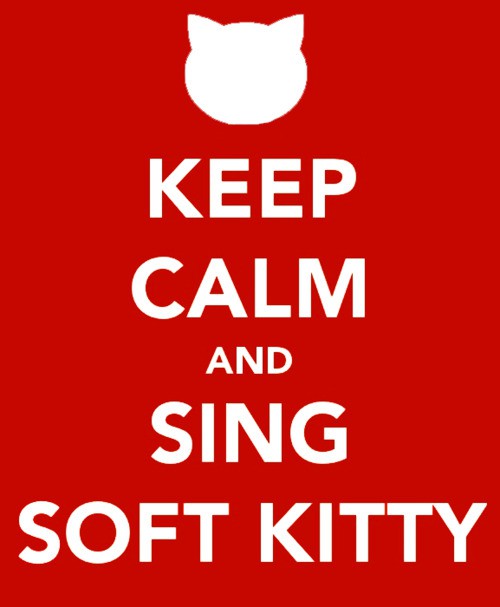 Soft kitty little kitty purr purr purr