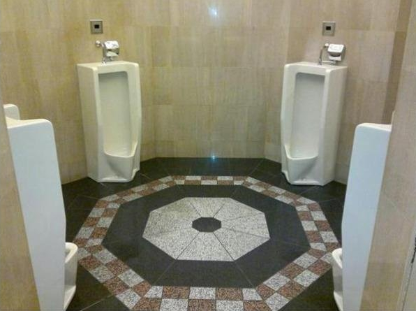 ''If 4 men starts piss in the urinal at the same time. This opens the passage to a secret boss.''