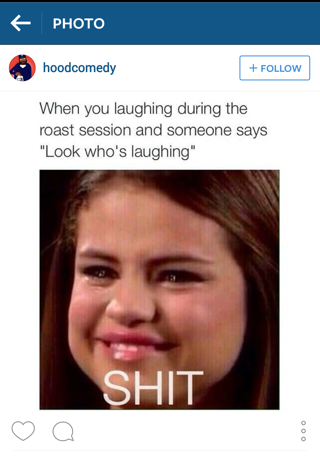 You're having a great time, and then...