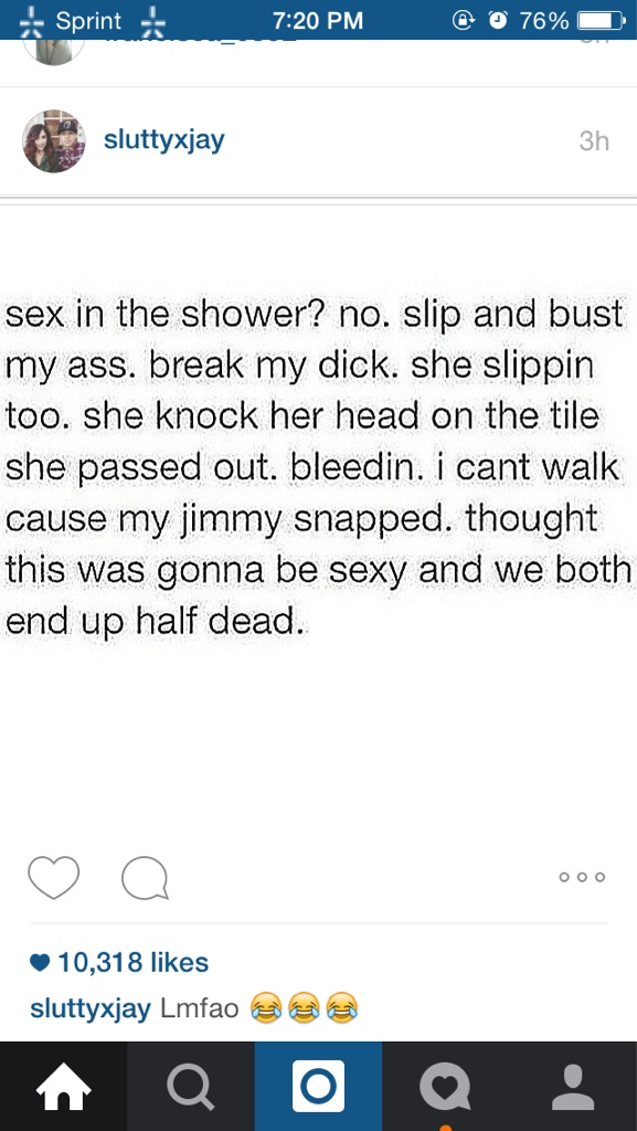 Sex in the shower