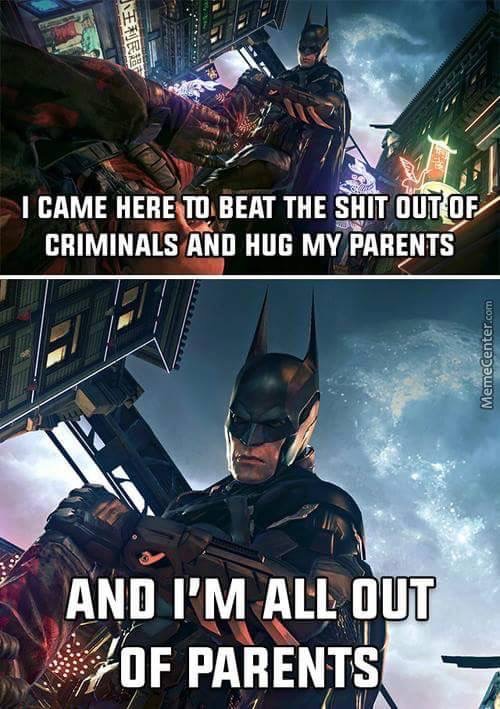 Batman is on a rampage.