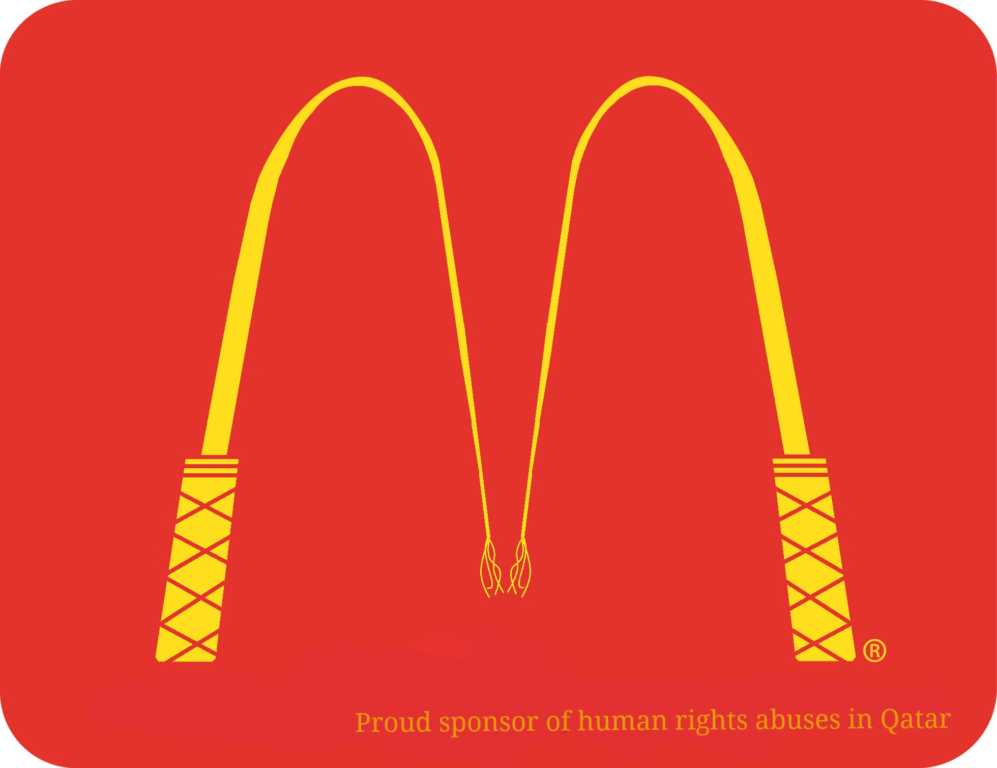 McDonalds, proud sponsor of human rights abuses in Qatar