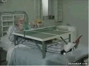 Forever alone lvl: table tennis