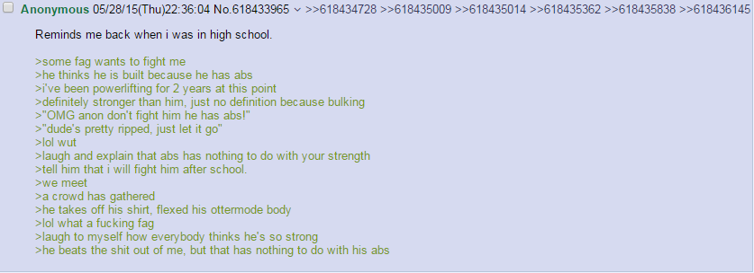 Anon gets in a fight