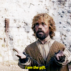 When you go to a party without a gift