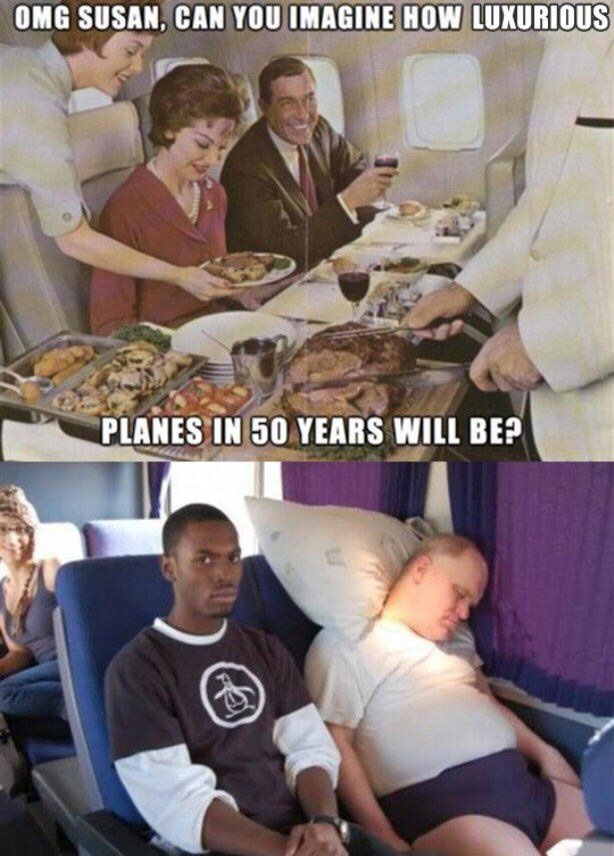 What happened to air travel?