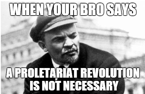 Please, stop speaking bullshit comrade