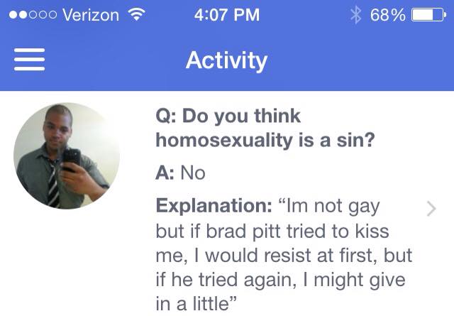 Im not gay but