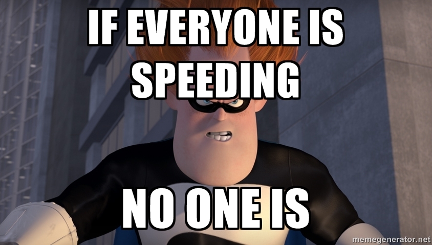 Every day on the highway...