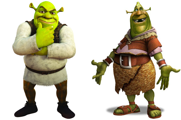 Shrek early concept art.