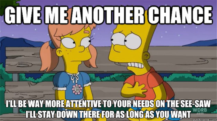 Bart knows whats up!