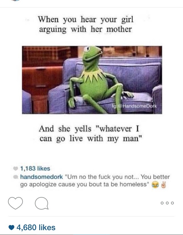 Excuse me? You better go apologize!