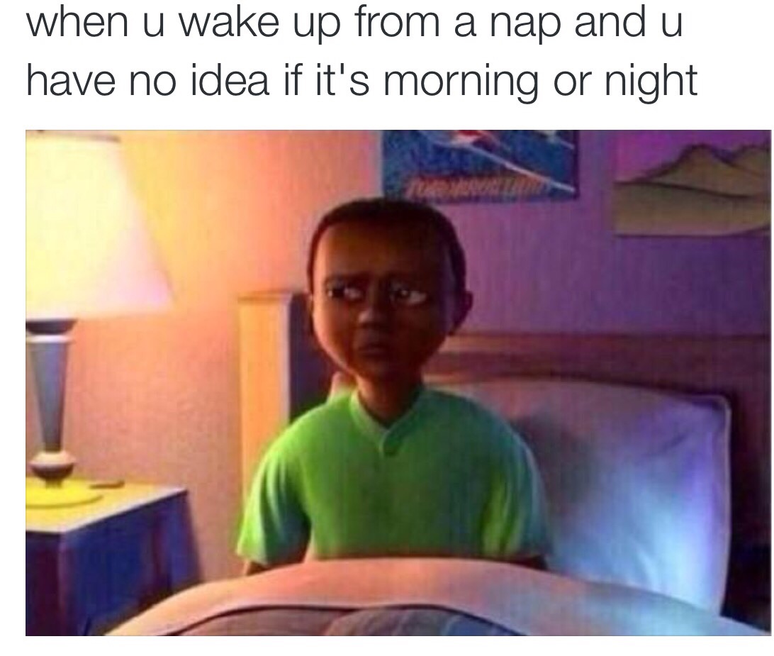 Those kind of naps
