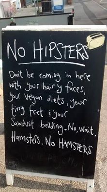 No Hipsters!