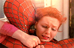 The Spiderman is fake and the wind is blowing from the wrong side.