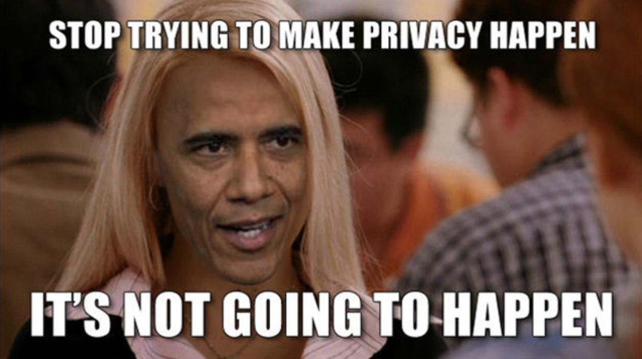 With the passage of the "Freedom" Act and the continued NSA surveillance programs..