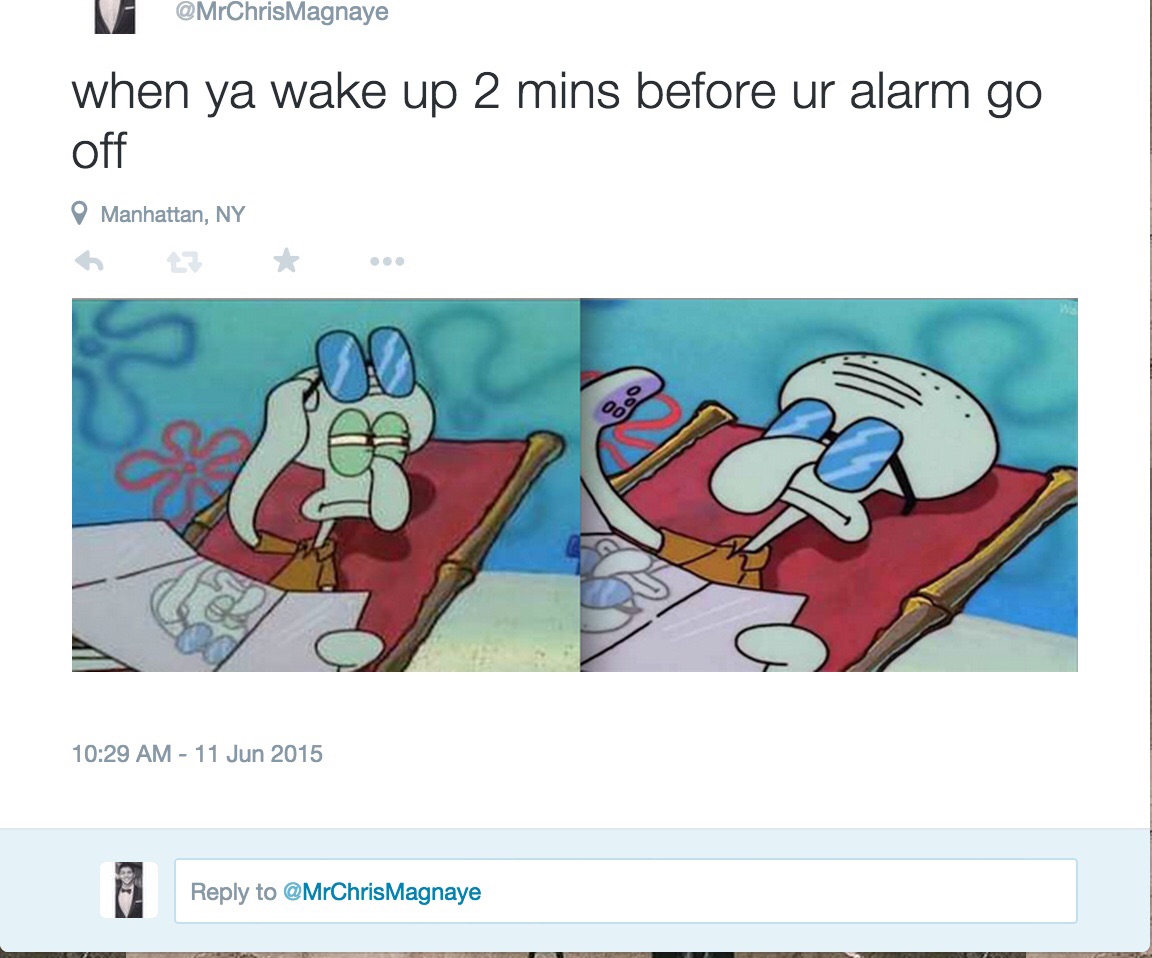 Snooze that