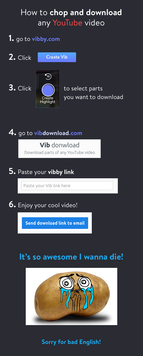 How to chop and download any YouTube video!