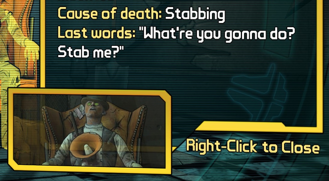 Famous last words
