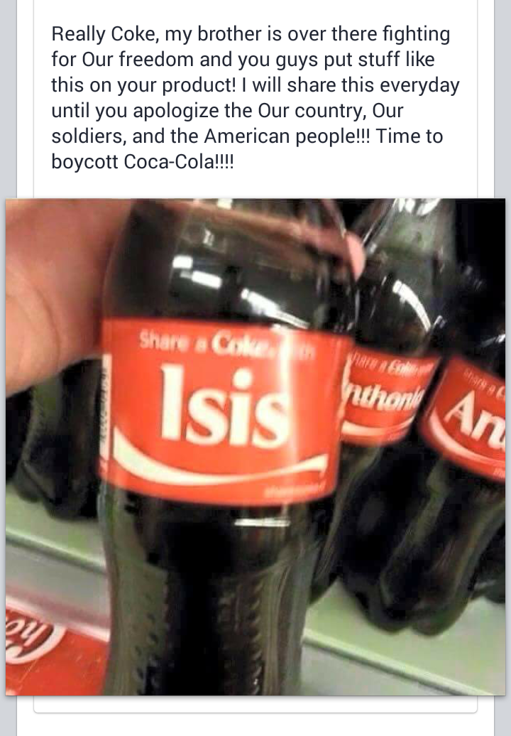 Coca-cola Terrorism