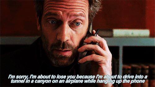 House on hanging up on people