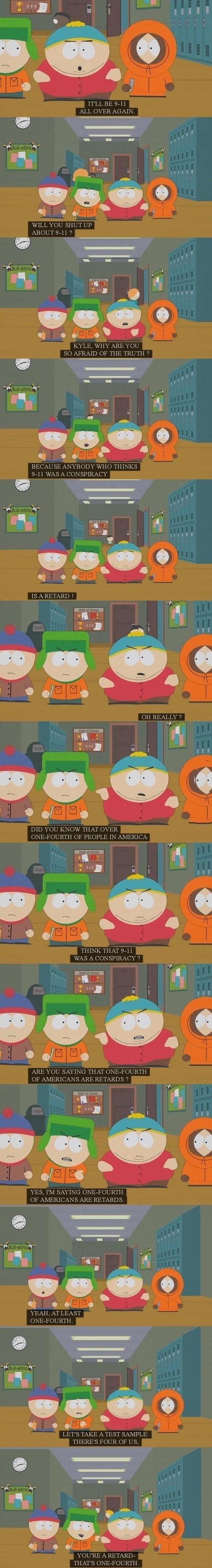One-fourth of 'Murica according to South Park