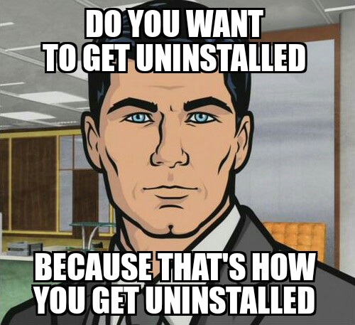 When phone apps send me reminders to play/use them.