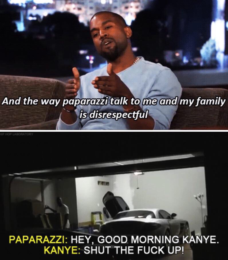 I'll never understand Kanye