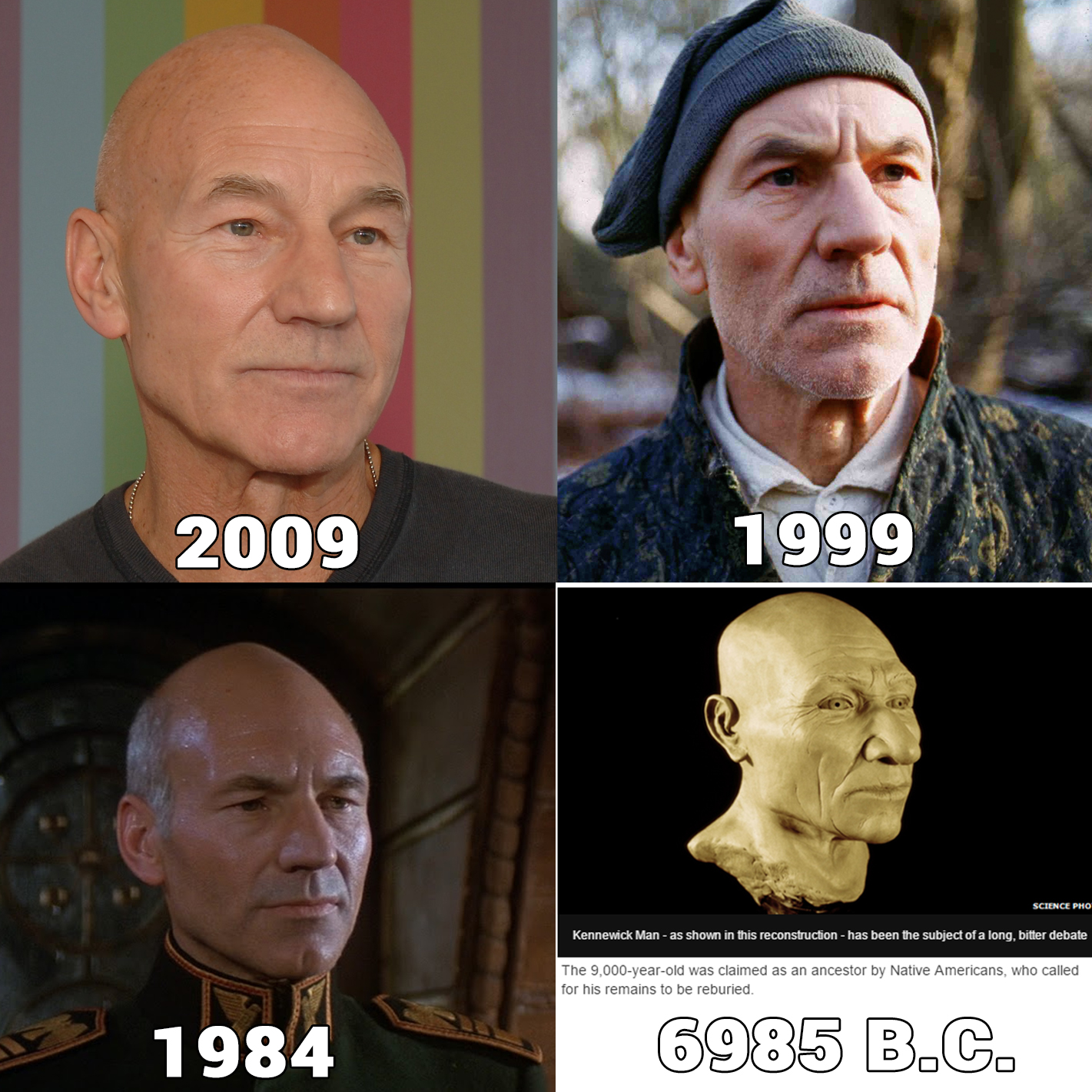 Further proof of Patrick Stewart's immortality