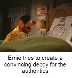 "Bert" is just having a "nap"