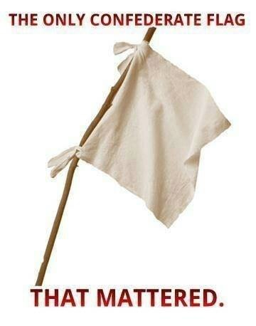 The only Confederate flag that mattered...
