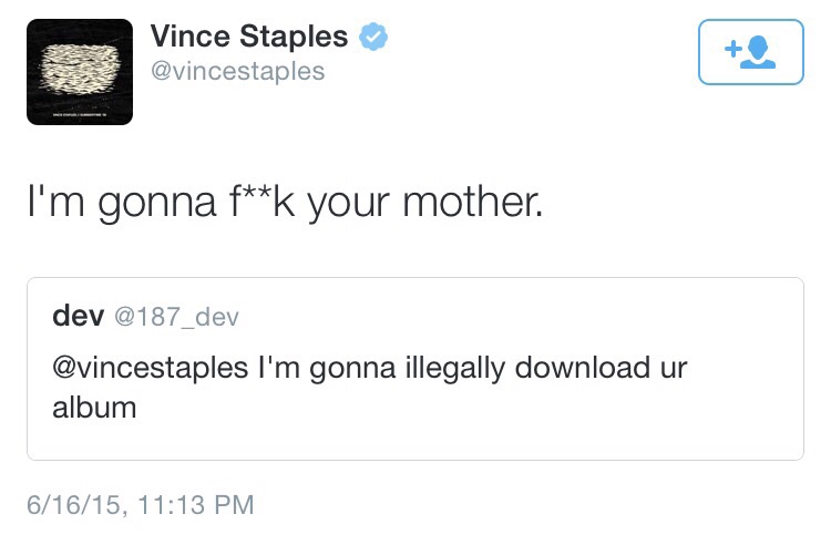 Pirating Vince Staples