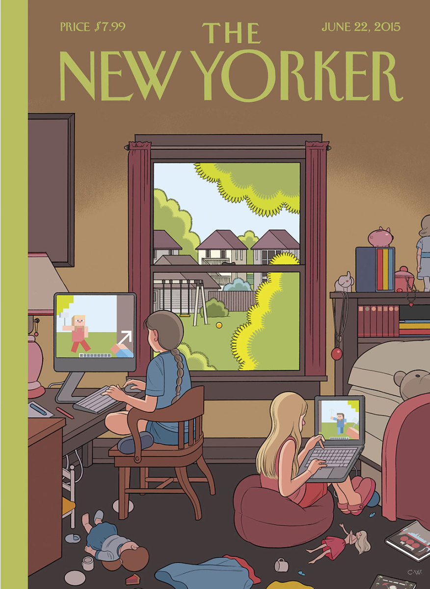 This week's New Yorker cover is pretty spot on