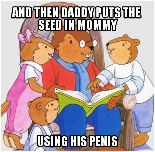 how storytelling was going in my house