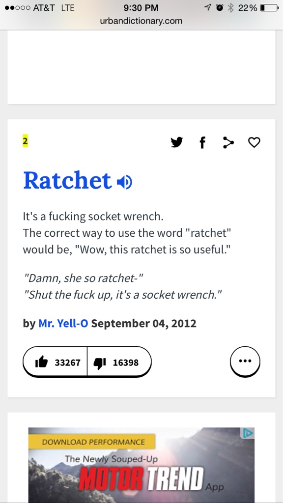 Thank you urban dictionary. Most helpful