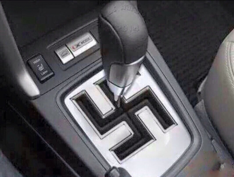 When you realise, you're driving a German car